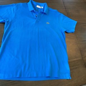 Lacoste Pique Polo in Blue
